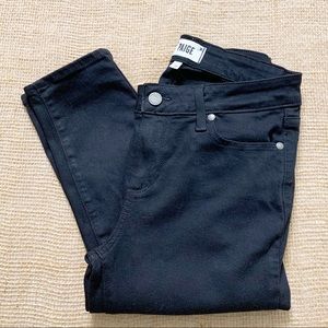 Paige “Verdugo Ultra Skinny” in Black Overdye - Size 28